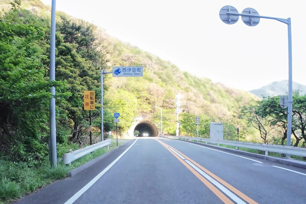 西伊豆町宇久須（国道136号線）