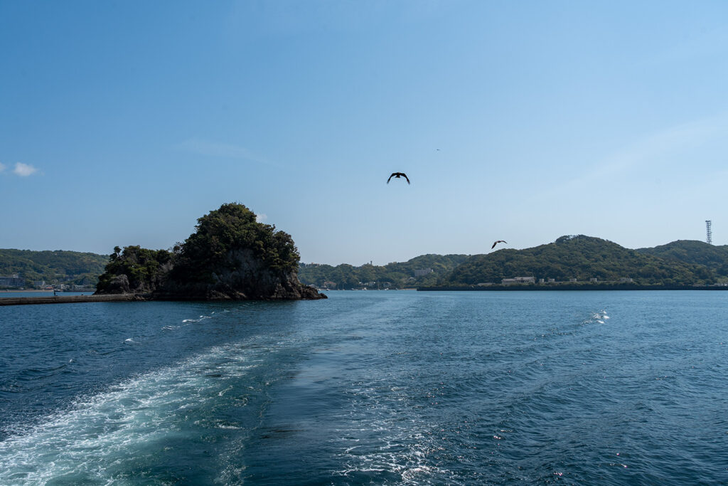 船からの景色（下田港）