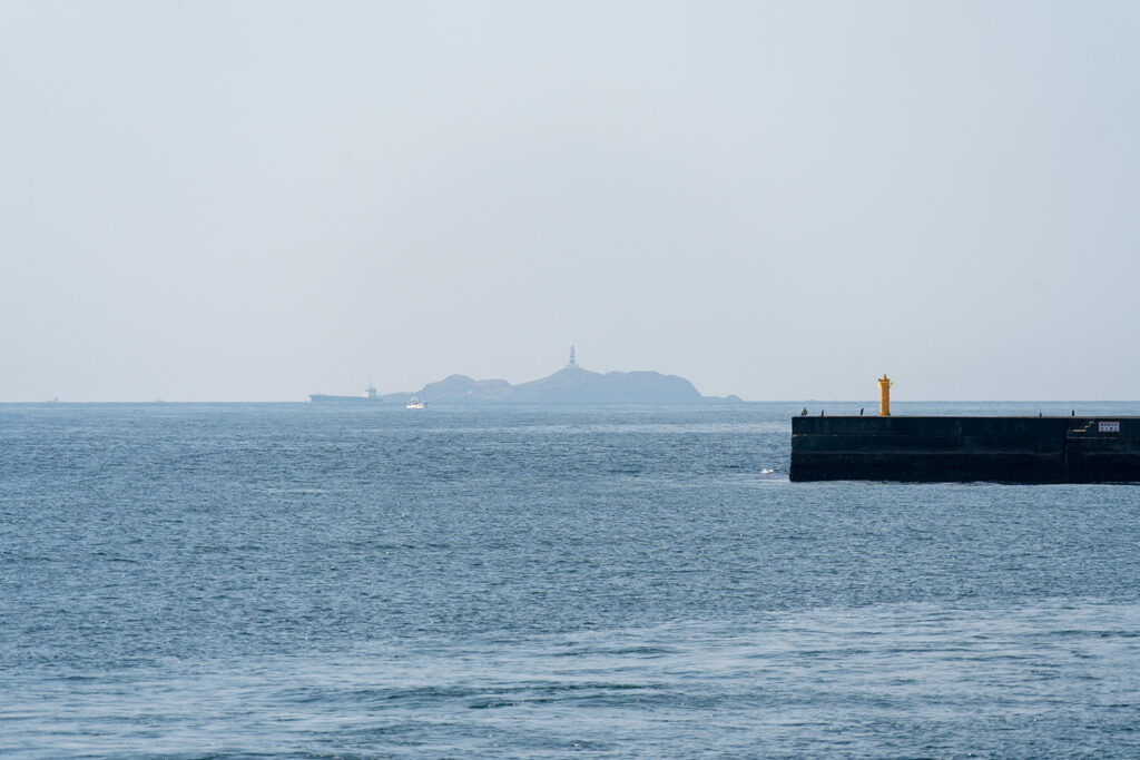 船からの景色（下田港）