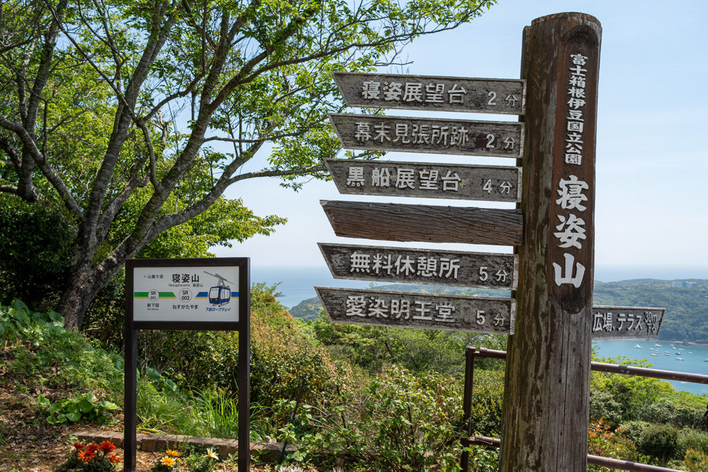 山頂遊歩道（寝姿山）