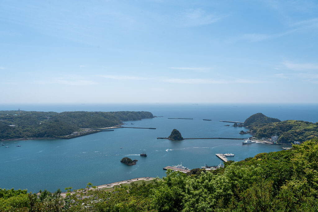 下田港（寝姿山）