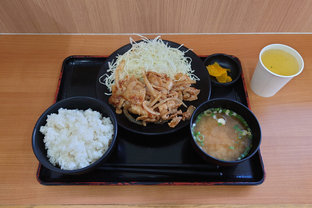 朝食（鶴巣PA下り）