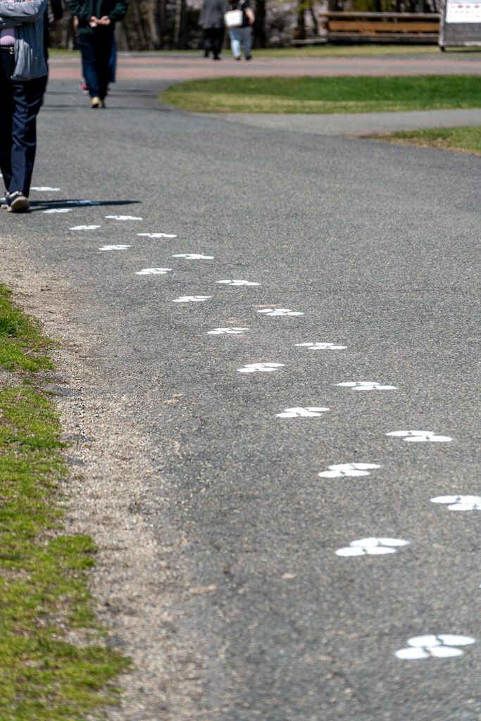 足あと（小岩井農場）
