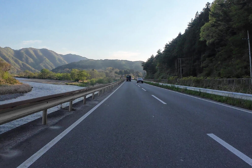 宮古市蟇目付近（国道106号線）