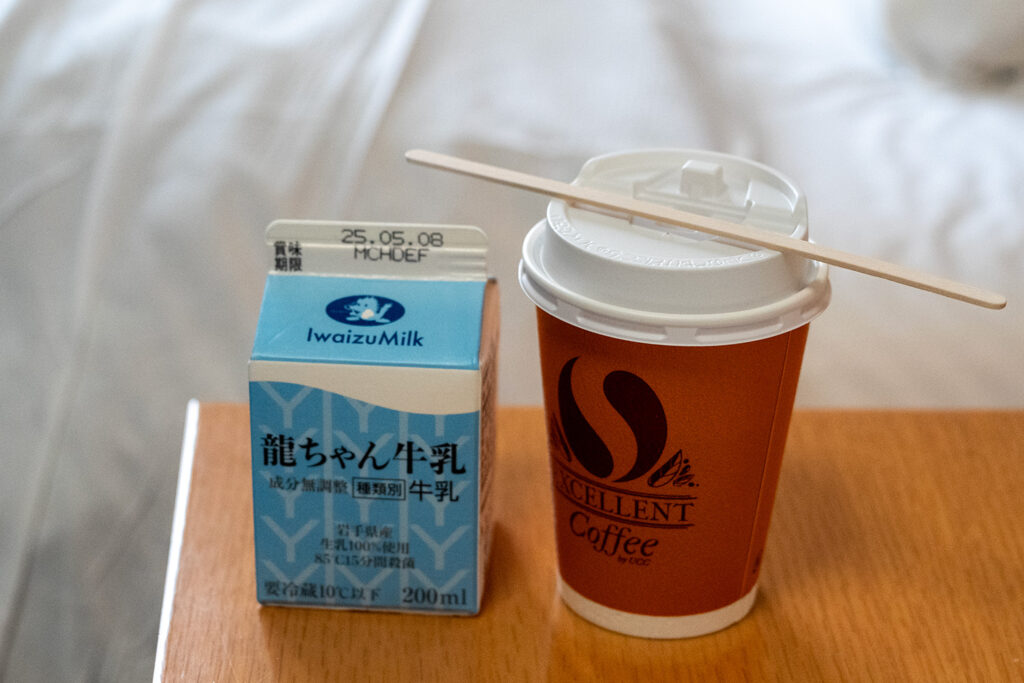 モーニングコーヒー&ミルク