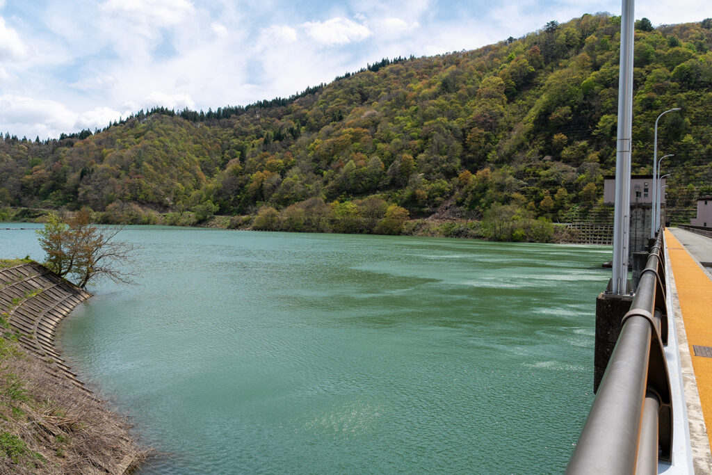 ダム湖(大松川ダム)