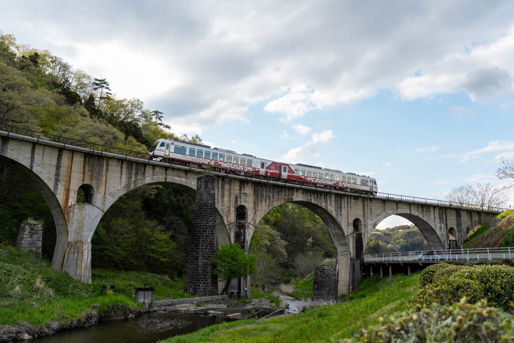 宮守川橋梁(道の駅 みやもり)