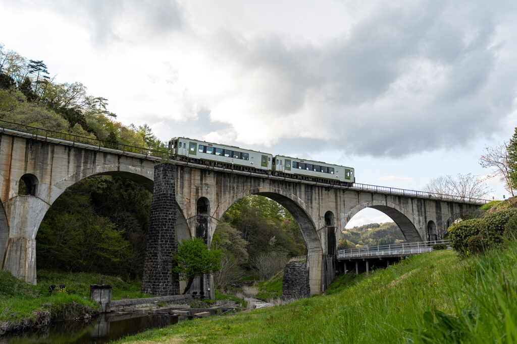 宮守川橋梁(道の駅 みやもり)