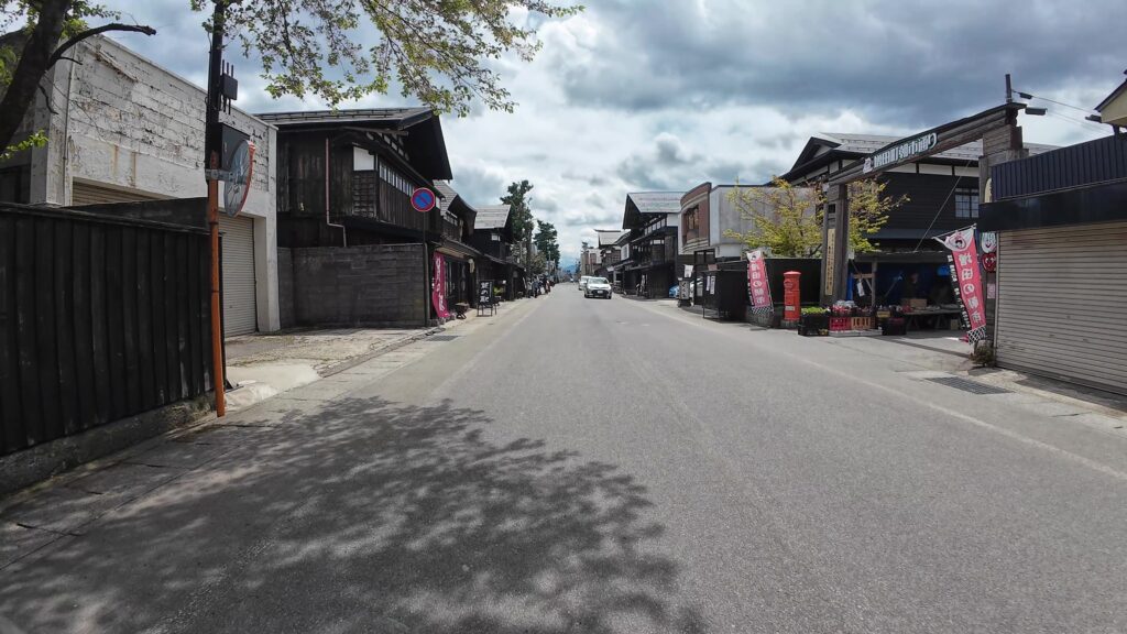増田の町並み①(県道108号線)