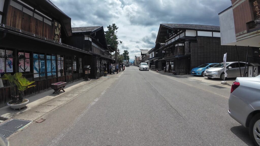 増田の町並み②(県道108号線)