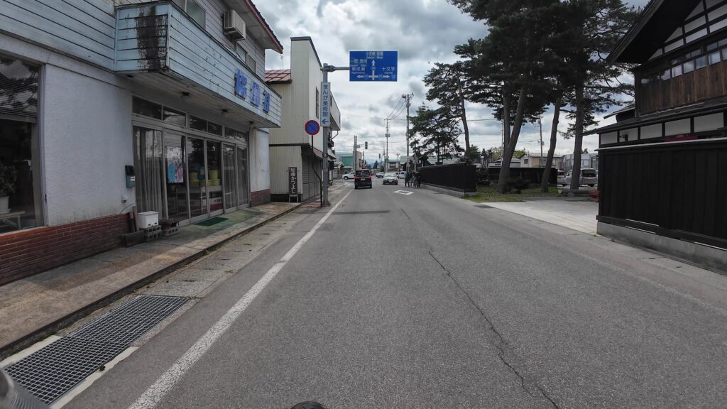 増田の町並み③(県道108号線)