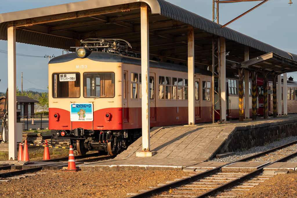 保存車両(旧若柳駅)
