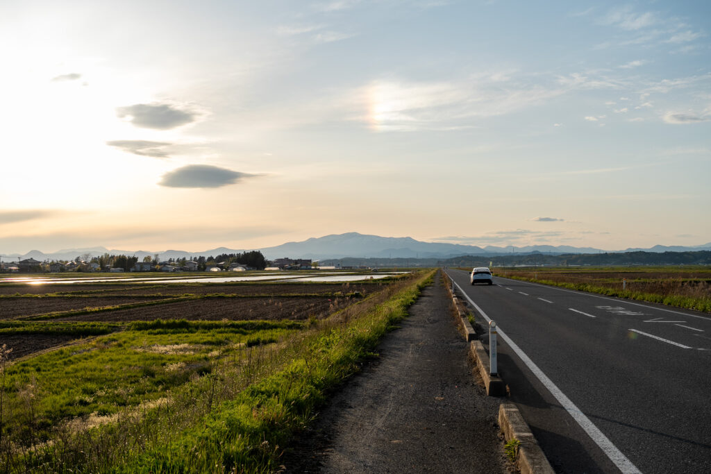 栗駒山(県道4号線)
