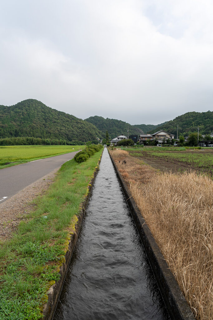 富加町滝田付近?の田園風景①
