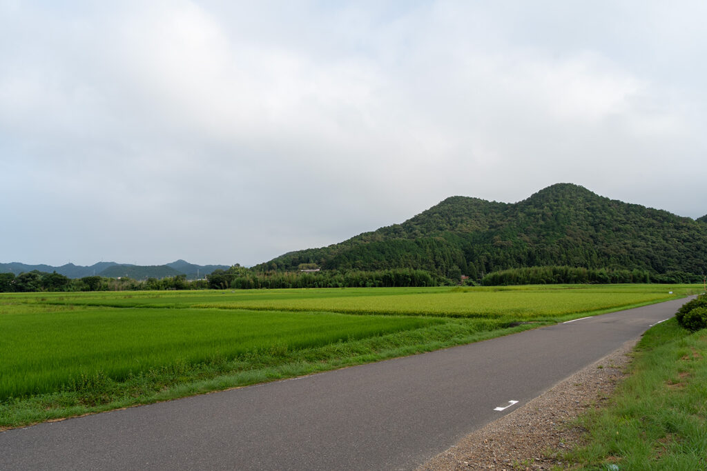 富加町滝田付近?の田園風景②