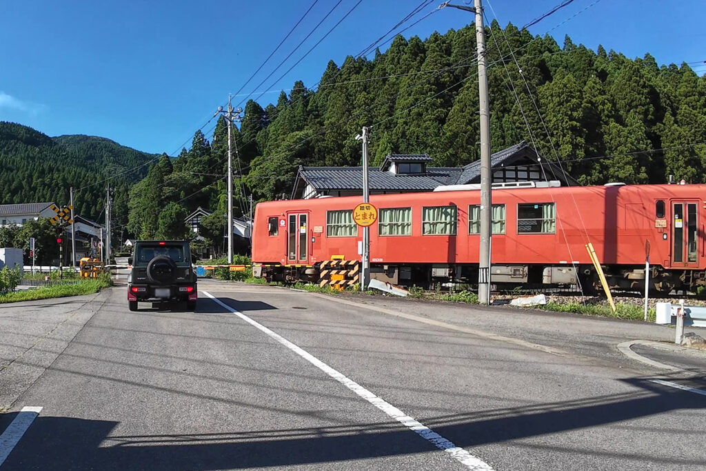 福井市高田町付近(国道364号線)